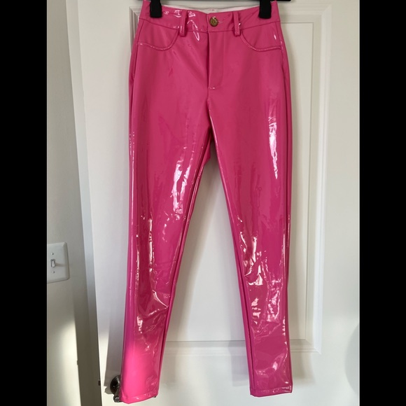 Barbie Pink Vinyl Pants QUALITY 💯 - Picture 3 of 5
